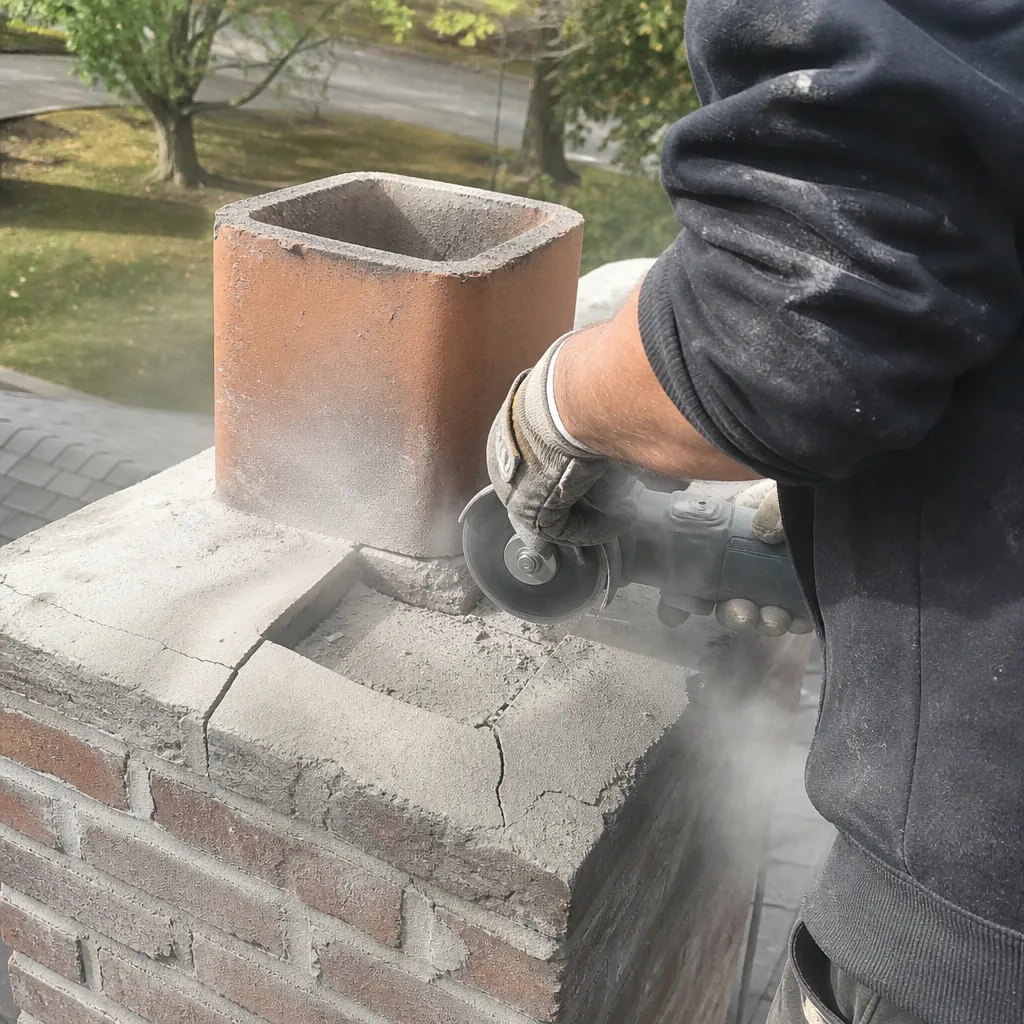 Wood Burning Fireplace